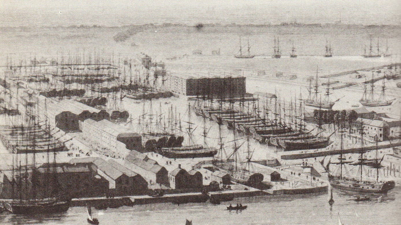 Docks & Dockyards in 18th Century London | COLLETTE CAMERON