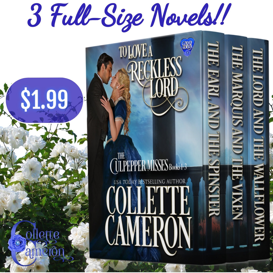 To Love a Reckless Lord Set On Sale!, Book sale, regency romance, historical romance, collette cameron historical romance, regency romance box sets, historical romance box sets