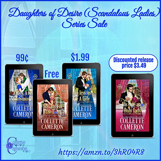 “Engaging, intriguing, romantic.” Daughters of Desire Book Four Out Now! 1